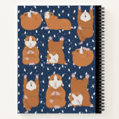 Carnet de composition spirale de hamster (Dos)