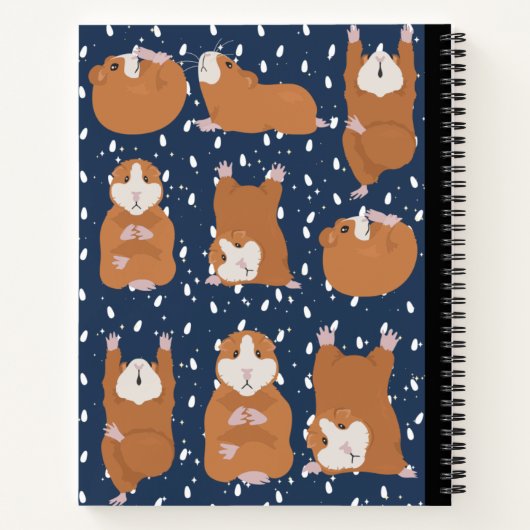 Carnet de composition spirale de hamster (Dos)