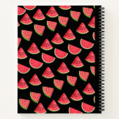 Carnet de composition spirale de pastèque (Dos)