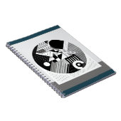 Carnet de conception circulaire monochrome (Côté Droit)