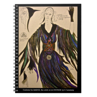 Carnet de conception de costume