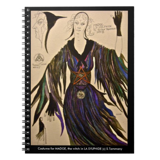 Carnet de conception de costume (Devant)