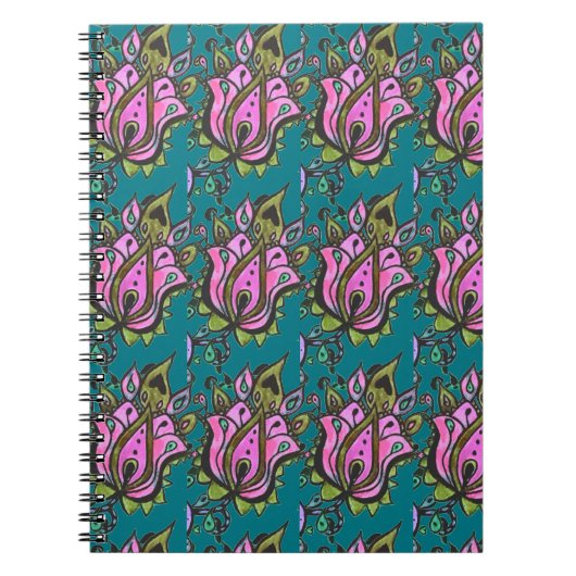 Carnet de conception de fleurs (Devant)
