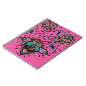 Carnet de conception de fleurs (Côté gauche)