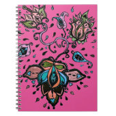 Carnet de conception de fleurs (Devant)