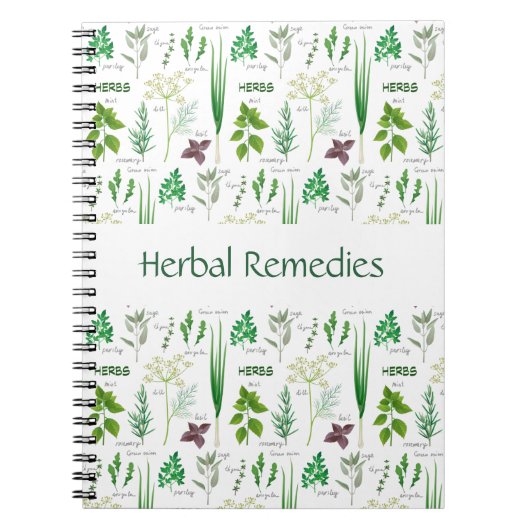 Carnet de conception de plantes aromatiques agrées (Devant)