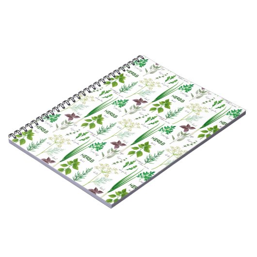 Carnet de conception de plantes aromatiques agrées (Côté gauche)