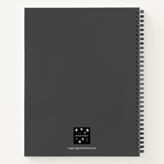 CARNET DE CONCEPTION DU PAPIER GRAPHIQUE DE PLANCH (Dos)