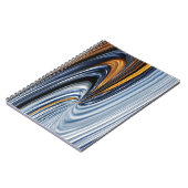 Carnet de conception graphique de tirette de denim (Côté gauche)