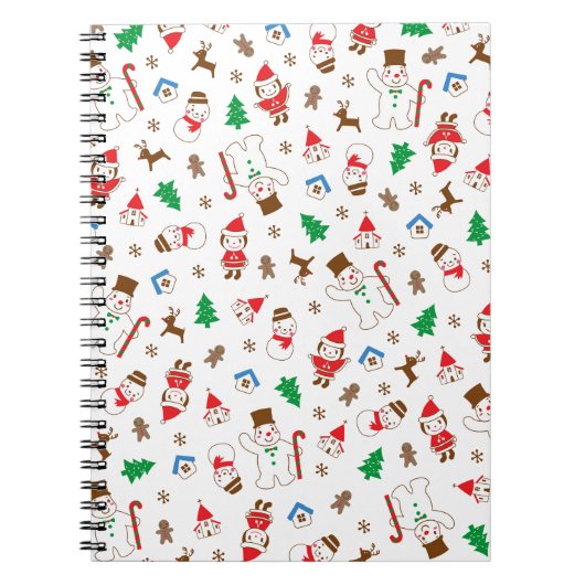 Carnet de conception Noël, hiver et Nouvel An (Devant)