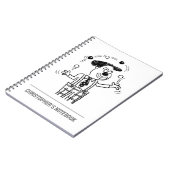 Carnet de contrebandier ou d'artiste (Côté gauche)