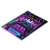 Carnet de contrôleur Neon Gamer - Nom modifiable (Côté gauche)