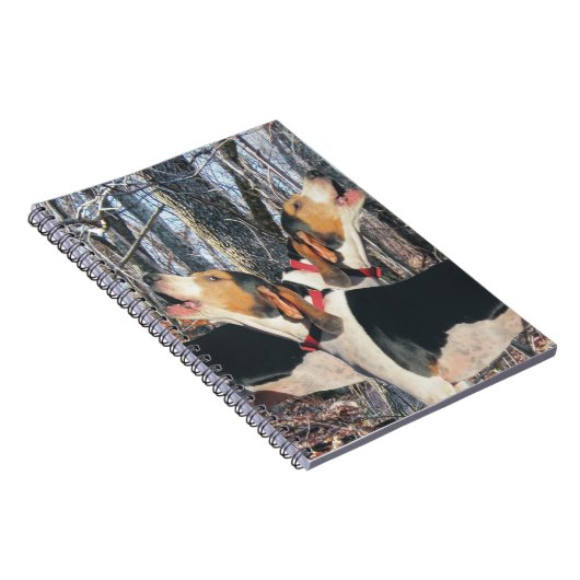 Carnet de Coonhound de marcheur de Treeing de (Côté Droit)