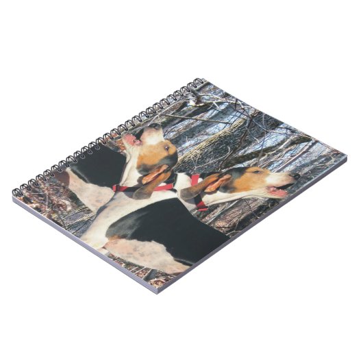 Carnet de Coonhound de marcheur de Treeing de (Côté gauche)