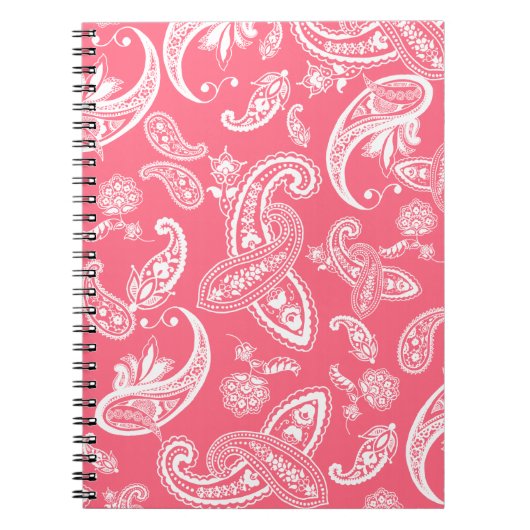 Carnet de corail de Paisley (Devant)