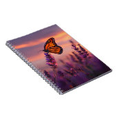 Carnet de coucher de soleil Monarch Butterfly (Côté Droit)