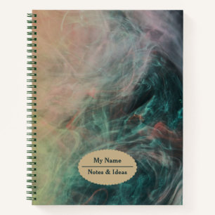 Carnet de couleur de fumée moderne