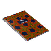 Carnet de couleur Motif géométrique (Côté Droit)