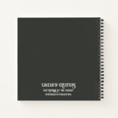 Carnet de couple inspiré par la Grèce mycénienne (Dos)