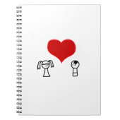 Carnet "de couples mignons" (Devant)