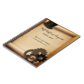 Carnet de coutume de Steampunk (Côté gauche)