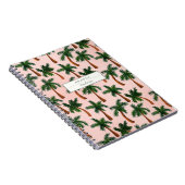 Carnet de coutume d'impression de palmier (Côté Droit)