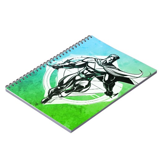 Carnet de couverture de la bande dessinée Superman (Côté gauche)