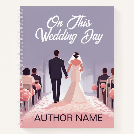 Carnet de couverture du livre de fiction du jour d (Devant)