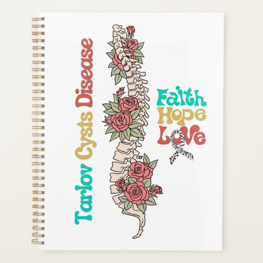 Carnet de couverture dure de la maladie de Tarlov (Devant)