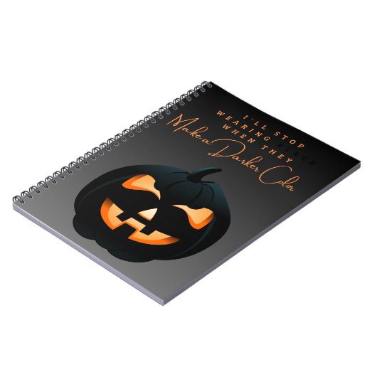 Carnet de couverture noire (Côté gauche)