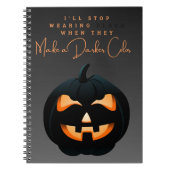 Carnet de couverture noire (Devant)