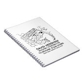 Carnet de couvreur ou d'entreprise de couverture (Côté Droit)