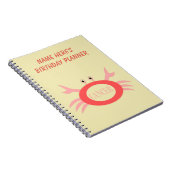 Carnet de crabe à pancarte étoile cancéreuse (Côté Droit)
