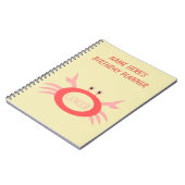 Carnet de crabe à pancarte étoile cancéreuse (Côté gauche)