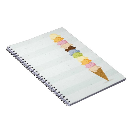 Carnet de crème glacée (Côté Droit)