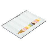 Carnet de crème glacée (Côté gauche)