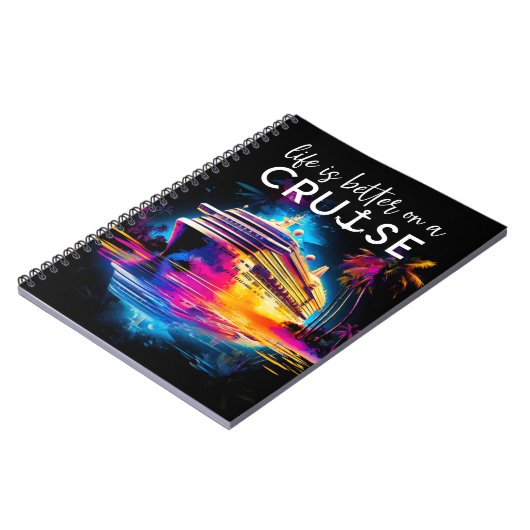 Carnet de croisière fluorescent (Côté gauche)