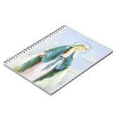 Carnet de croissant de lune de Vierge Marie (Côté gauche)