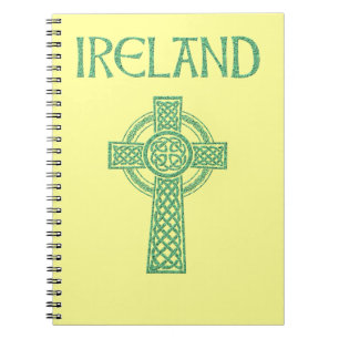Carnet de croix celtique de l'Irlande
