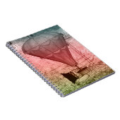 Carnet de croquis à couverture rigide ballon Steam (Côté Droit)