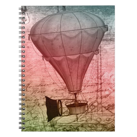 Carnet de croquis à couverture rigide ballon Steam (Devant)