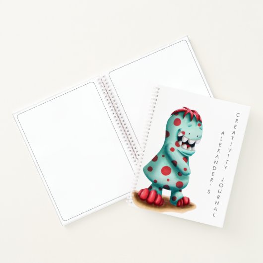 Carnet de croquis d'artiste pour enfants Fun Monst (Intérieur)