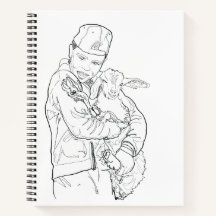 Carnet de croquis de designer