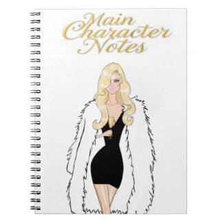 Carnet de croquis de mode de luxe pour personnage 