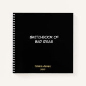 Carnet de croquis des mauvaises idées, Funny Custo (Devant)