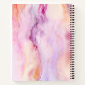 Carnet de croquis élégant peint (Dos)