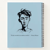 Carnet de croquis et de scripts personnalisés (Dos)