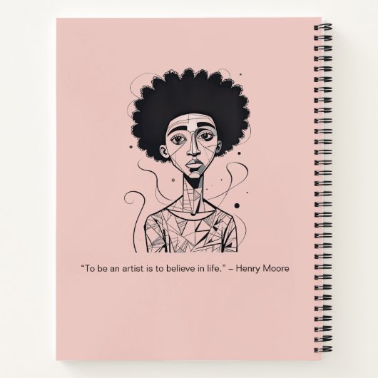 Carnet de croquis et de scripts personnalisés (Dos)