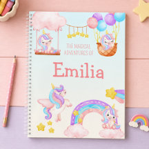 Carnet de croquis Licorne Aventures Magiques