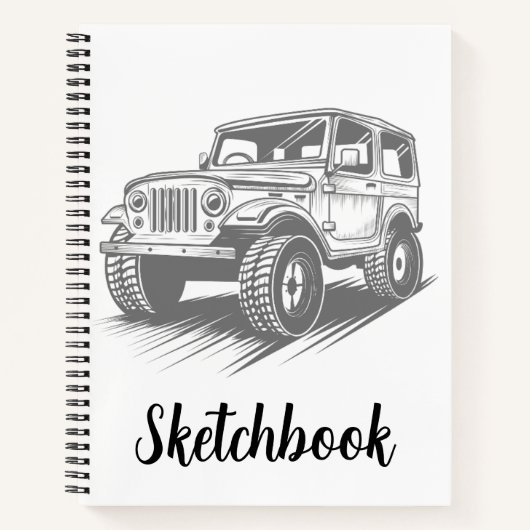 Carnet de croquis minimaliste (Devant)